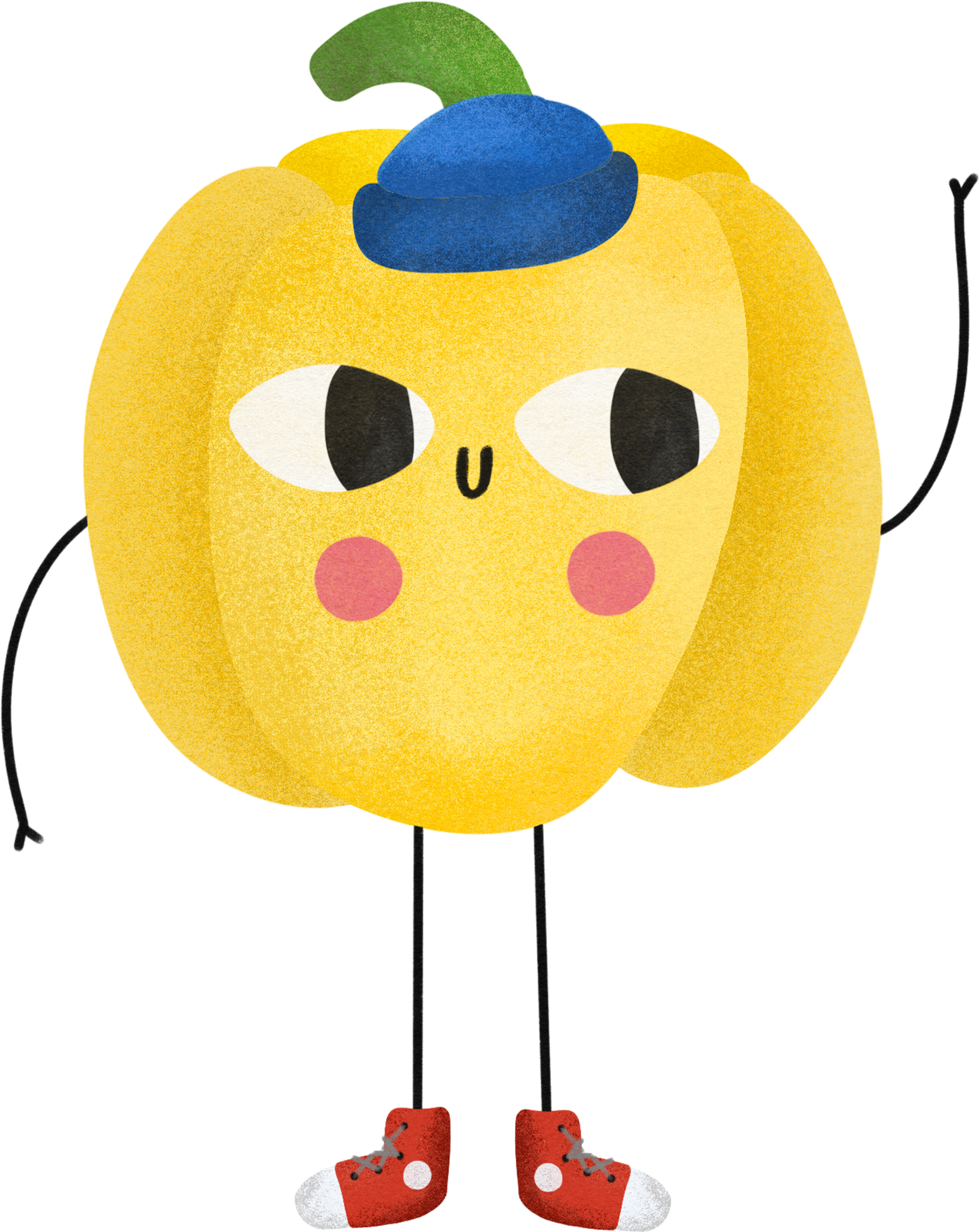 Sunny the pepper character